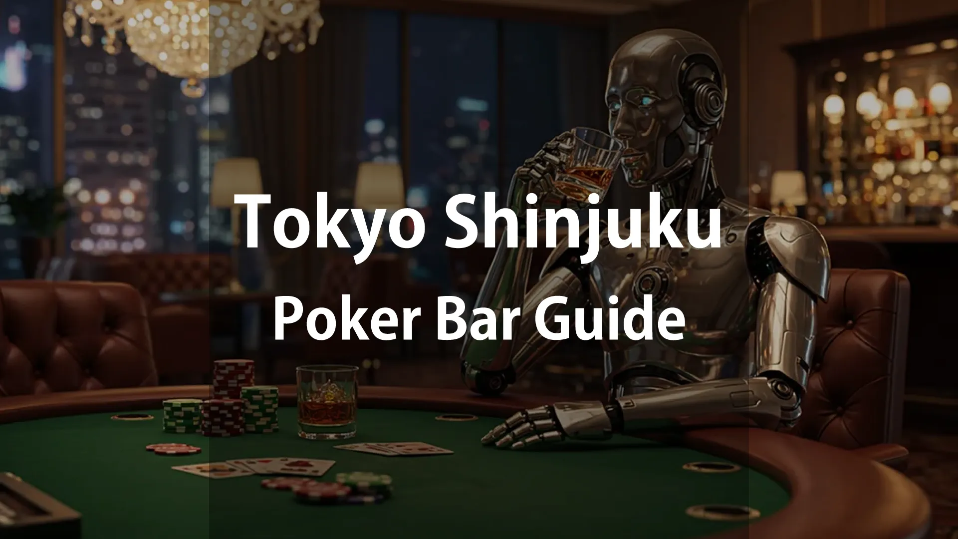 Recommended poker bars in Shinjuku!