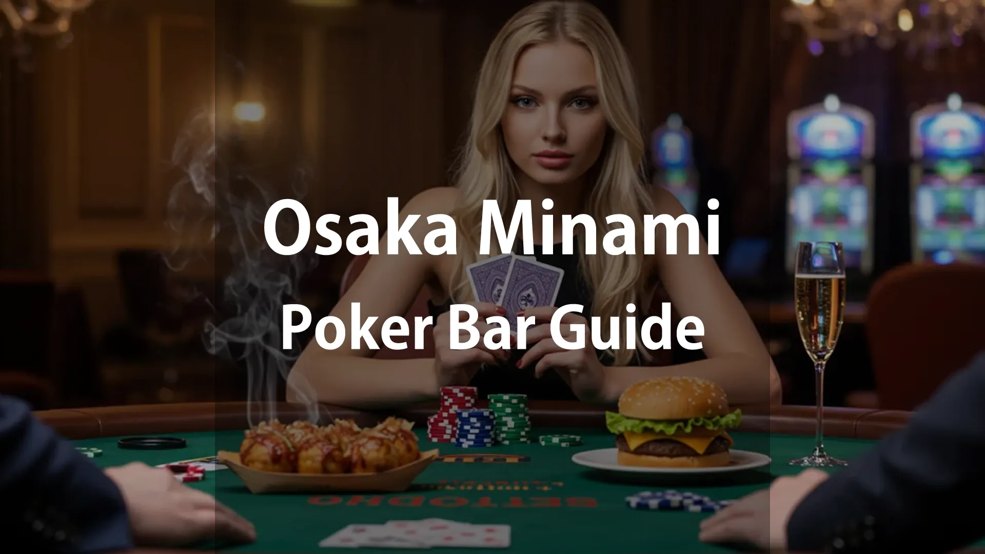 These are the recommended poker bars in Osaka Minami.